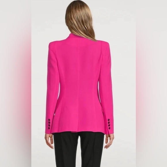 Smythe Pink Not a DB Double Breasted Blazer Jacket - Picture 3 of 9
